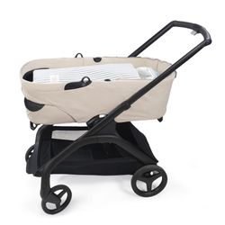 Saco capazo Walking Mum Praliné Rayas Matcha