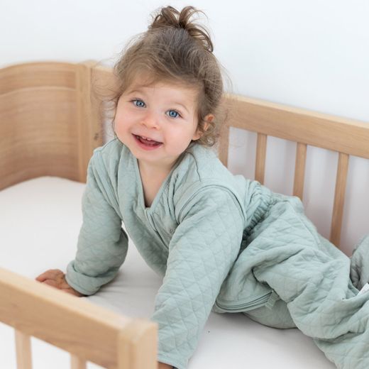 Saco de dormir Bemini QUILT Verde Talla 12-24 meses TOG 1.5
