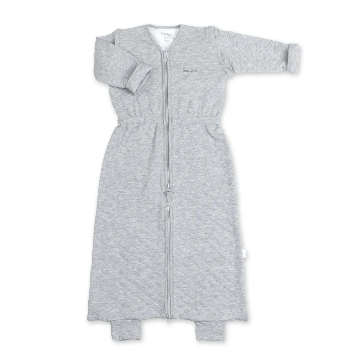 Saco de dormir Bemini QUILT Gris Talla 12-24 meses TOG 1.5