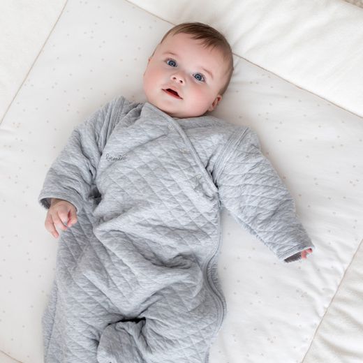 Saco de dormir Bemini QUILT Gris Talla 4-12 meses TOG 1.5