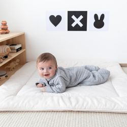 Saco de dormir Bemini QUILT Gris Talla 4-12 meses TOG 1.5