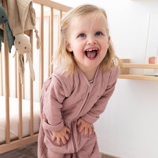 Saco de dormir Bemini QUILT Rosa nude Talla 12-24 meses TOG 1.5