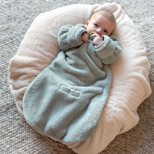Saco de dormir Bemini SOFTY verde 1-4 meses TOG 2.5