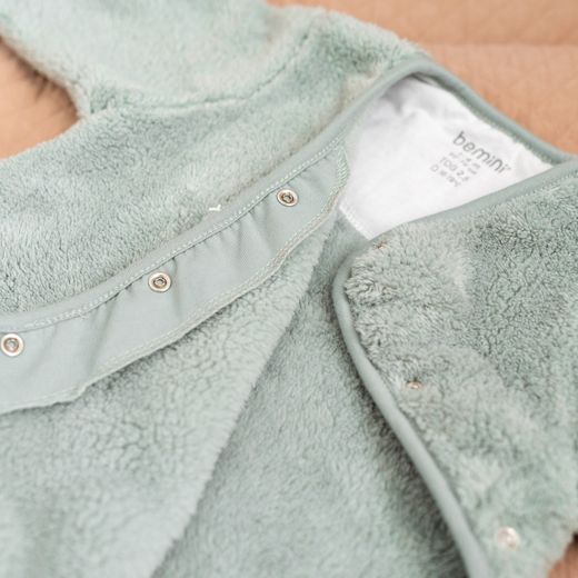 Saco de dormir Bemini SOFTY verde 1-4 meses TOG 2.5