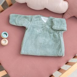 Saco de dormir Bemini SOFTY verde 4-12 meses TOG 2.5