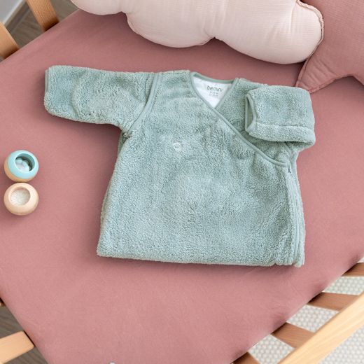 Saco de dormir Bemini SOFTY verde 4-12 meses TOG 2.5