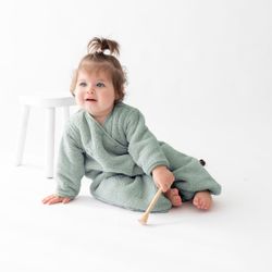 Saco de dormir Bemini SOFTY verde 4-12 meses TOG 2.5
