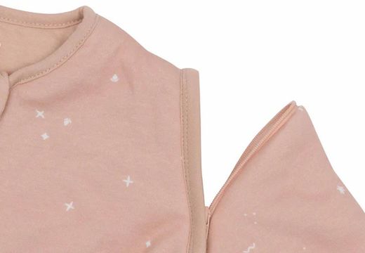 Saco de dormir Jollein 70 Twinkling rosa TOG 2/3