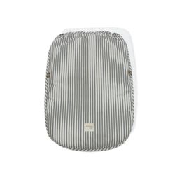 Saco silla Walking Mum Praliné Vichy/rayas Matcha