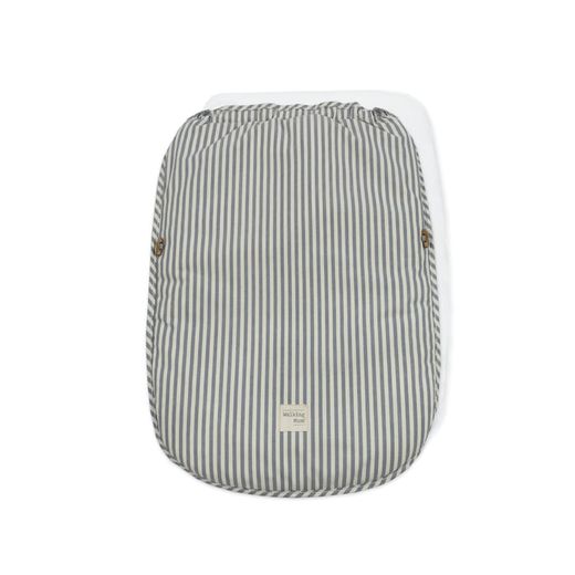 Saco silla Walking Mum Praliné Vichy/rayas Matcha