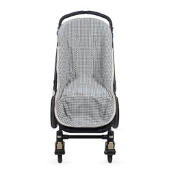 Saco silla Walking Mum Praliné Vichy/rayas Matcha