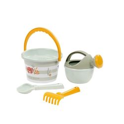 Set de playa 5 piezas Little Dutch Fresh verde