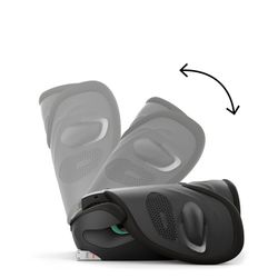 Silla de coche Cybex Solution G2 Moon Black (Plus)