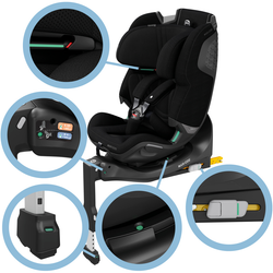 Silla de coche Maxi-Cosi Emerald 360 Pro Authentic Black