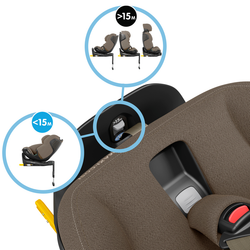 Silla de coche Maxi-Cosi Emerald 360 Pro Authentic Truffle