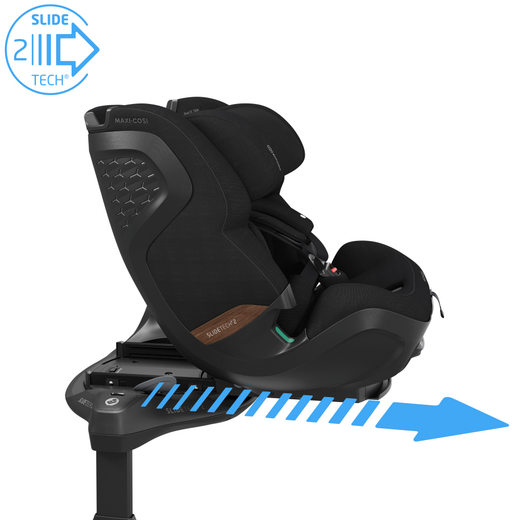 Silla de coche Pearl XL Slide Pro Authentic Black