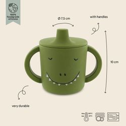 Taza de silicona Trixie Dino