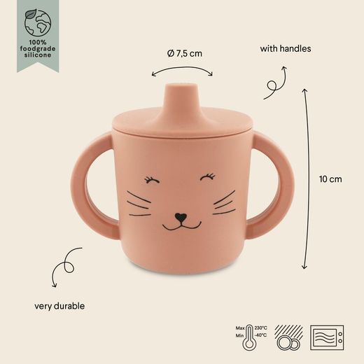 Taza de silicona Trixie Cat