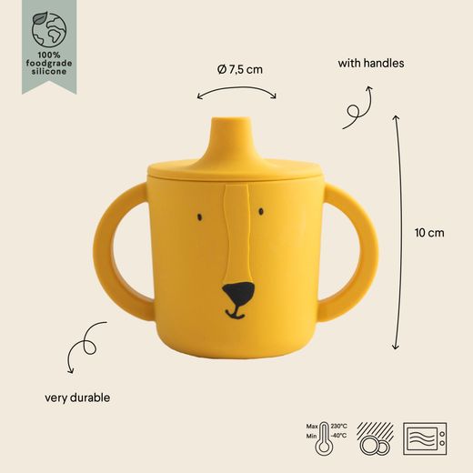 Taza de silicona Trixie Lion