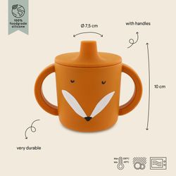 Taza de silicona Trixie Fox
