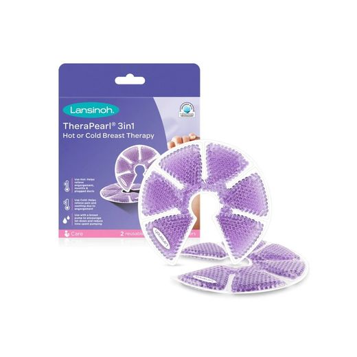 Terapia de calor o frío para el pecho de Lansinoh