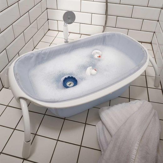 Termómetro de baño Béaba Lotus azul