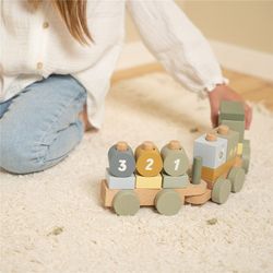 Tren apilable Little Dutch Granja Tractor